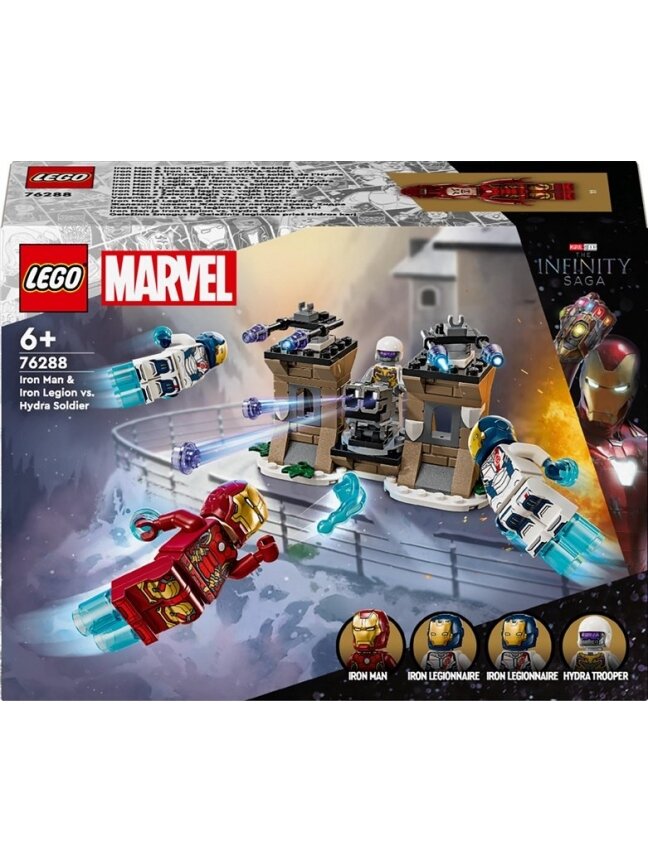 Konstruktorius LEGO®Iron Man ir legionas prieš Hidros 76288
