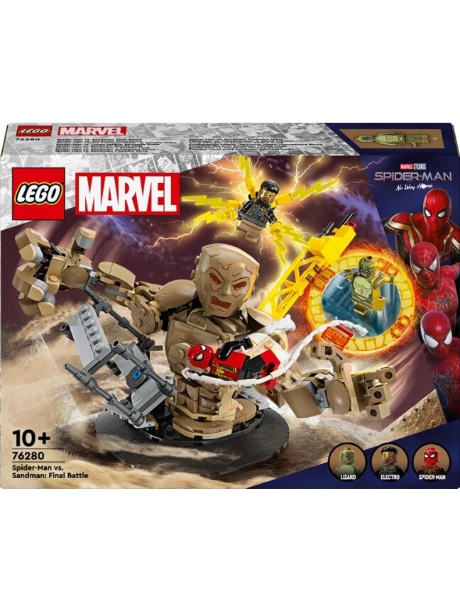 Konstruktorius Marvel Žmogus voras prieš Sandman 6280 Konstruktorius Marvel Žmogus voras prieš Sandman 6280