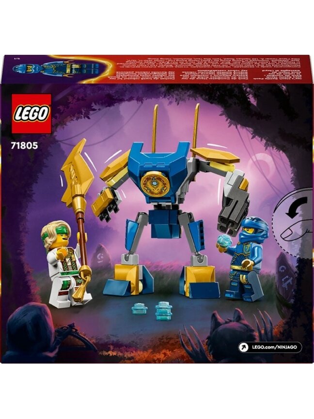 Konstruktorius Ninjago Jay kovinio roboto pakuotė 71805 1 Konstruktorius Ninjago Jay kovinio roboto pakuotė 71805 1