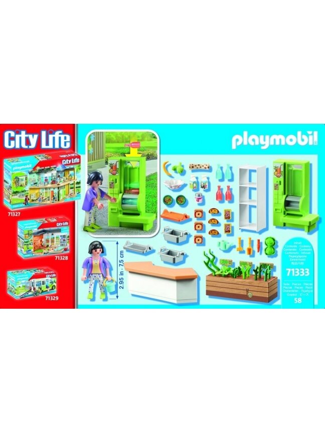 Konstruktorius Playmobil Lunch Kiosk 71333, plastikas 2 Konstruktorius Playmobil Lunch Kiosk 71333, plastikas 2