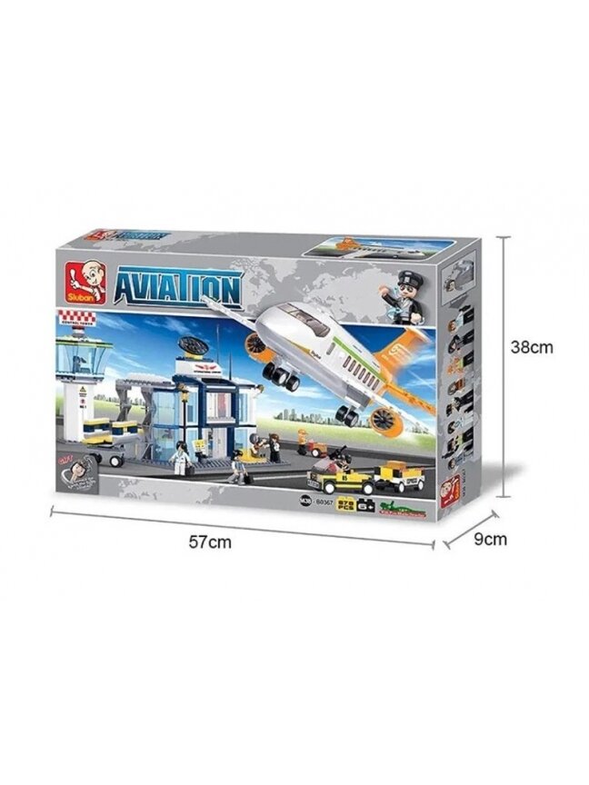 Konstruktorius Sluban Aviation Airport M38-B0367, plastikas