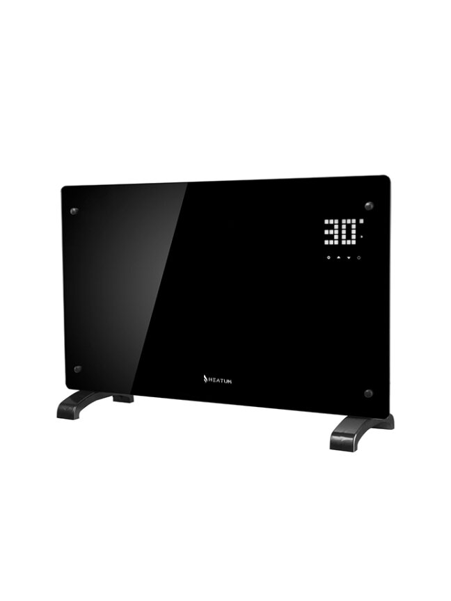 Konvekcinis šildytuvas (elektrinis radiatorius) Heatum REVO H2000R Juodas 4