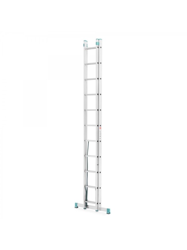 Kopėčios aliuminės, universalios, dvipusės, ištraukiamos, 2 dalių EUROSTYL | 2x13 pakopų 371-625cm 1 Kopėčios aliuminės, universalios, dvipusės, ištraukiamos, 2 dalių EUROSTYL | 2x13 pakopų 371-625cm 1