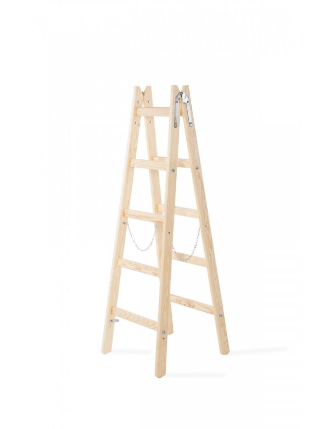 Kopėčios medinės | 2x5, 1.59m 1