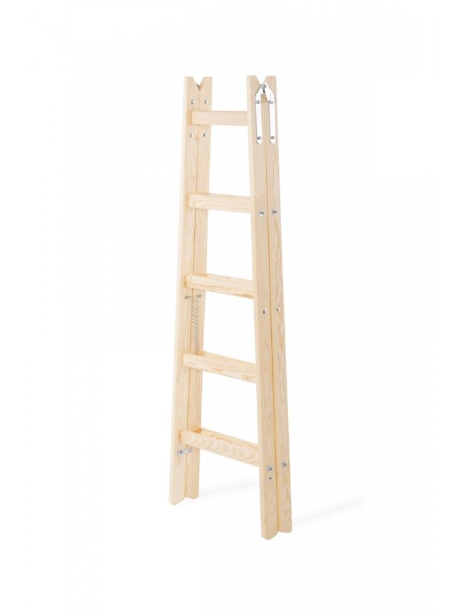 Kopėčios medinės | 2x5, 1.59m 2