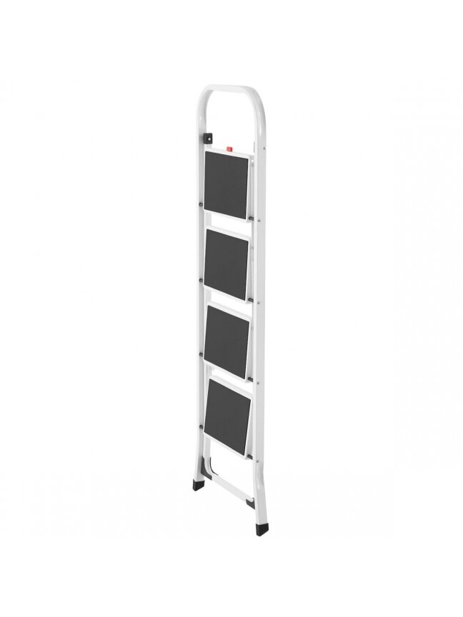 Kopėčios plieninės buitinės Higher | 4 pakopų (baltos) 5 Kopėčios plieninės buitinės Higher | 4 pakopų (baltos) 5