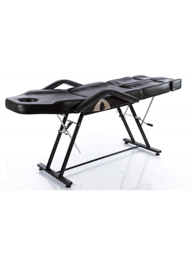 Kosmetologinis kušetė - krėslas Beauty-2 Black 3 Kosmetologinis kušetė - krėslas Beauty-2 Black 3