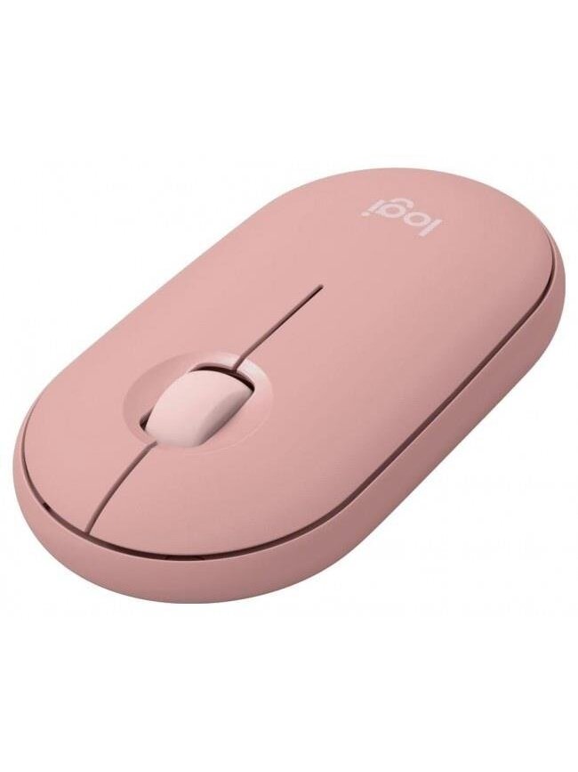 Kompiuterio pelė Logitech Pebble Mouse 2 M350s, rožinė 1 Kompiuterio pelė Logitech Pebble Mouse 2 M350s, rožinė 1