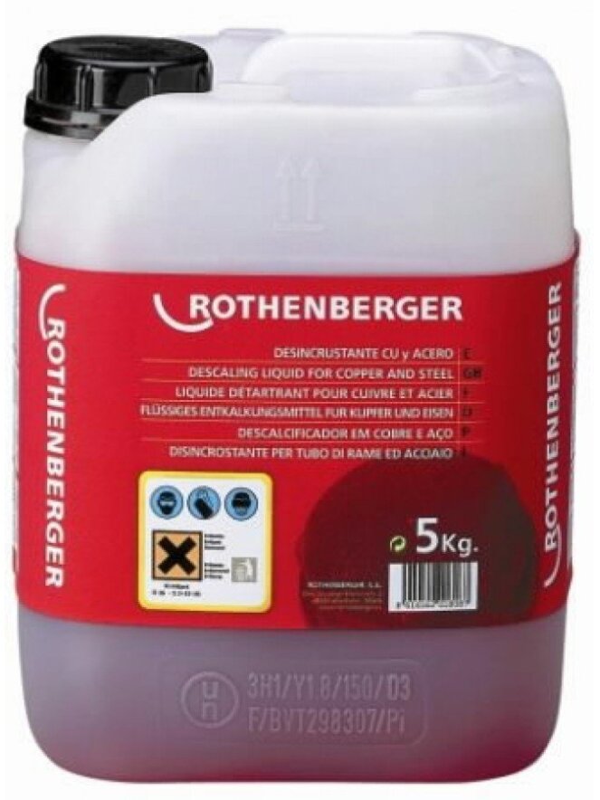 Koncentratas vamzdyno nukalkinimui 5 l ROCAL Plus, Rothenberger Koncentratas vamzdyno nukalkinimui 5 l ROCAL Plus, Rothenberger