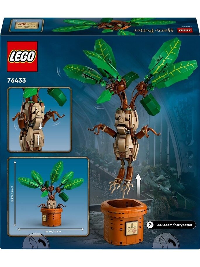 Konstruktorius LEGO® Harry Potter Mandragora 76433 1