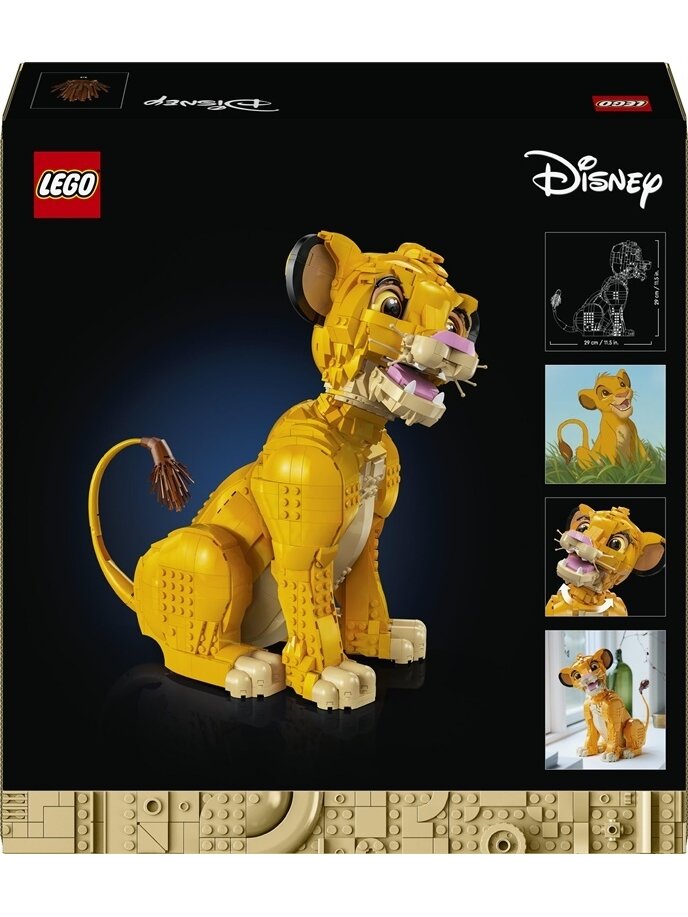 Konstruktor LEGO Disney Jaunasis liūtas karalius Simba 43247 1 Konstruktor LEGO Disney Jaunasis liūtas karalius Simba 43247 1