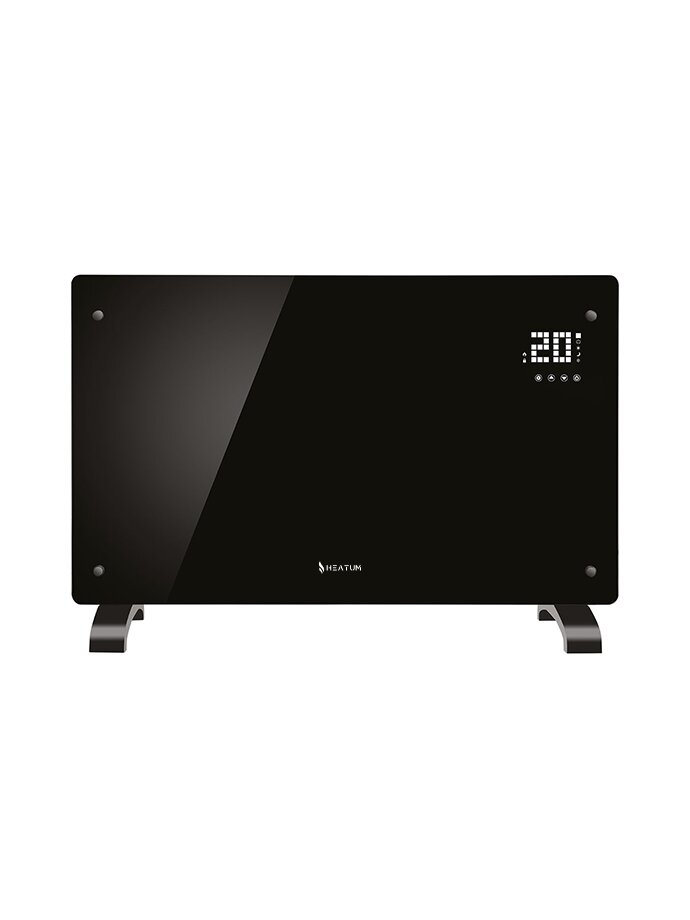 Konvekcinis šildytuvas (elektrinis radiatorius) Heatum REVO H2000R Juodas