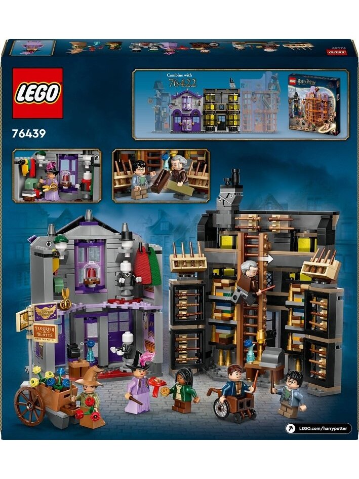 Konstr LEGO Olivanderio ir Madam Malkin parduotuvės 76439 1 Konstr LEGO Olivanderio ir Madam Malkin parduotuvės 76439 1