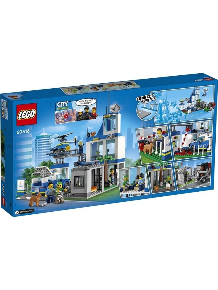 Konstruktorius LEGO® City Policijos nuovada 60316 2