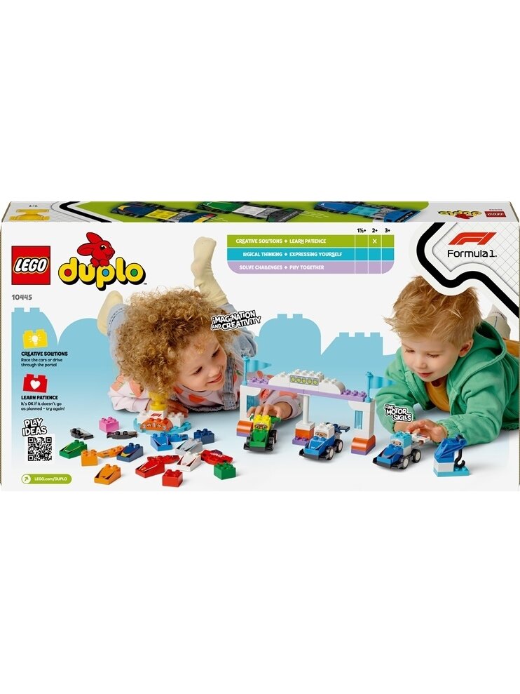 Konstruktorius LEGO® DUPLO Town F1®Team Race Cars 1 Konstruktorius LEGO® DUPLO Town F1®Team Race Cars 1