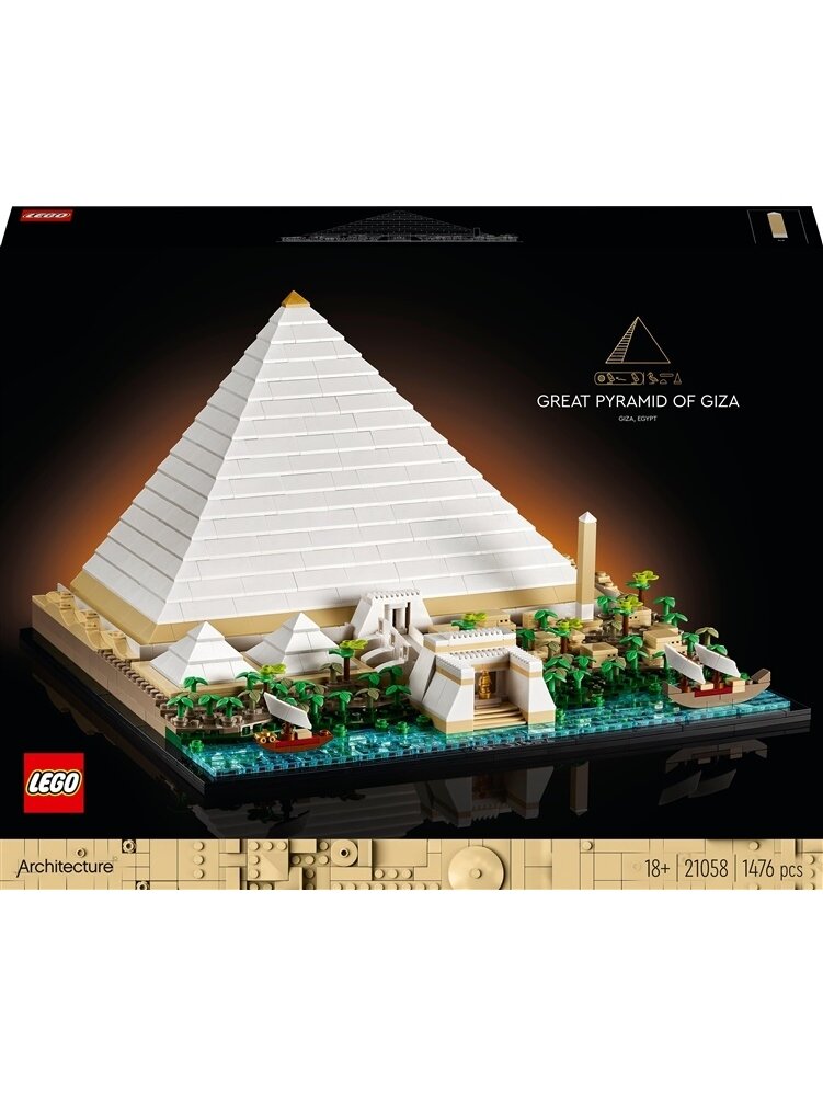 Konstruktorius LEGO Architecture Didžioji Gizos piramidė