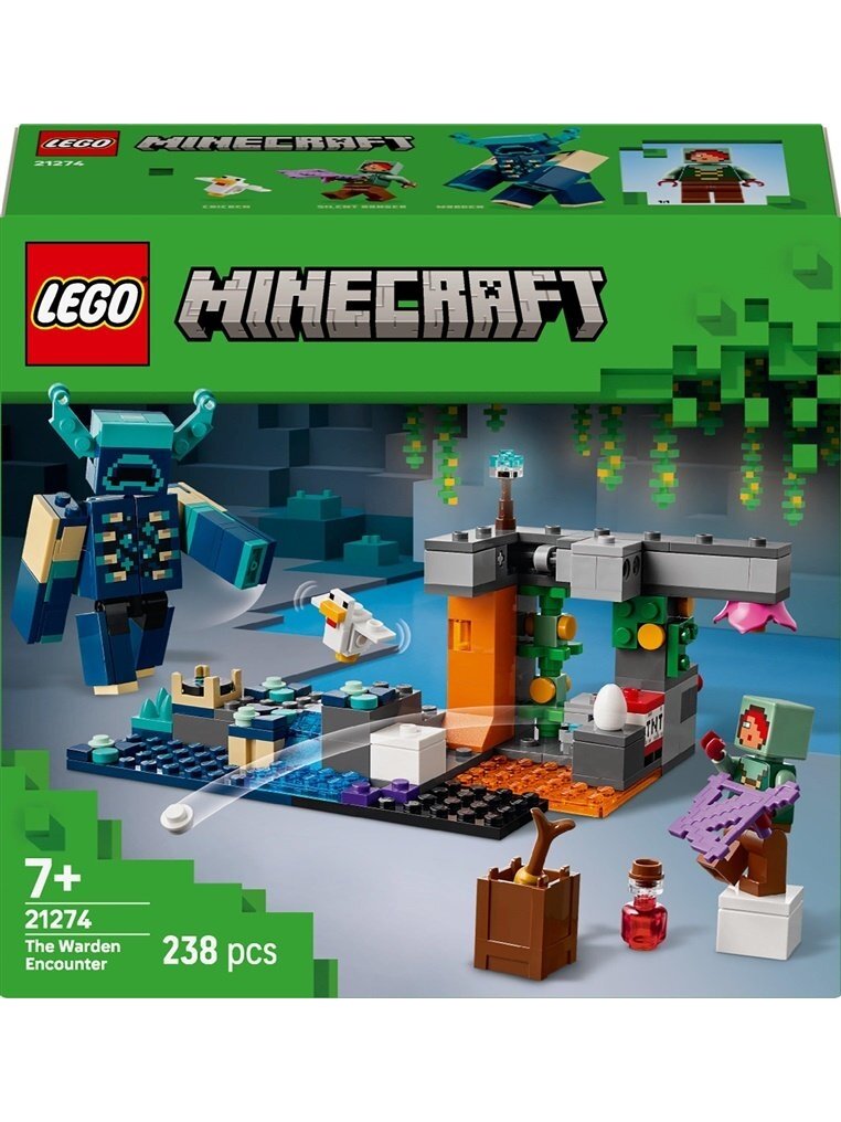 Konstruktorius LEGO® Minecraft The Warden Encounter 21274 Konstruktorius LEGO® Minecraft The Warden Encounter 21274