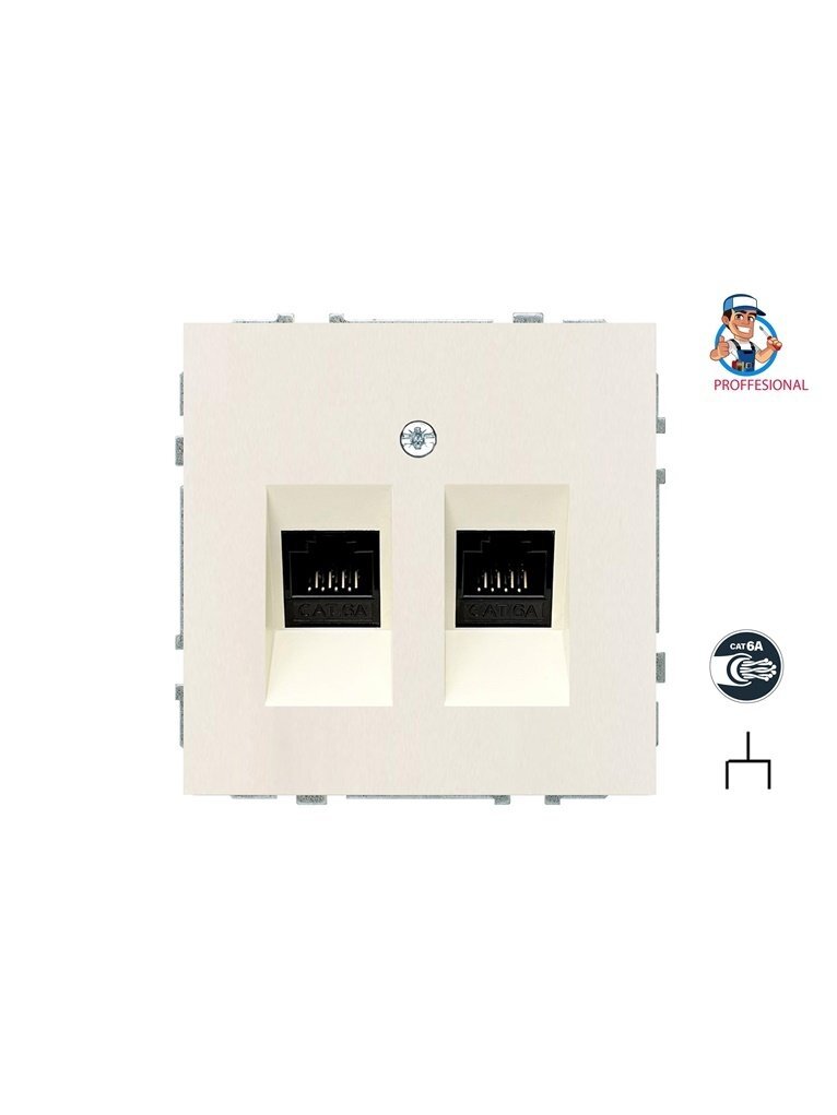 Kompiuterio lizdas LIREGUS MODERN, 2vt., mat. smėlio spalvos Kompiuterio lizdas LIREGUS MODERN, 2vt., mat. smėlio spalvos