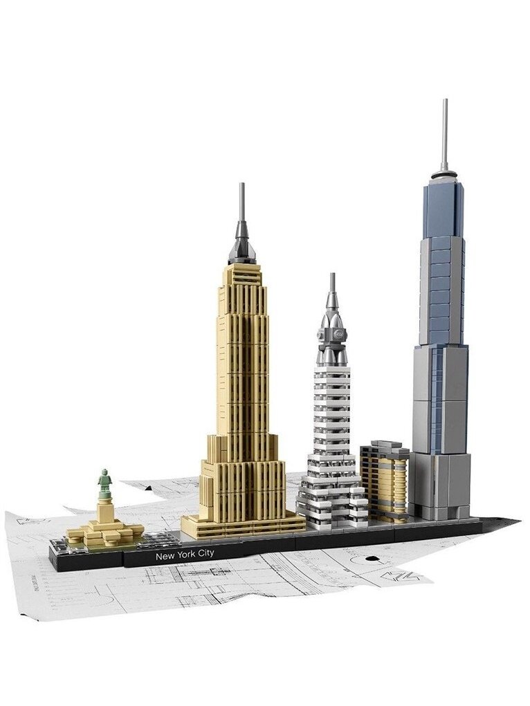 Konstruktorius LEGO Architecture Niujorkas 21028, 598 vnt. 2 Konstruktorius LEGO Architecture Niujorkas 21028, 598 vnt. 2