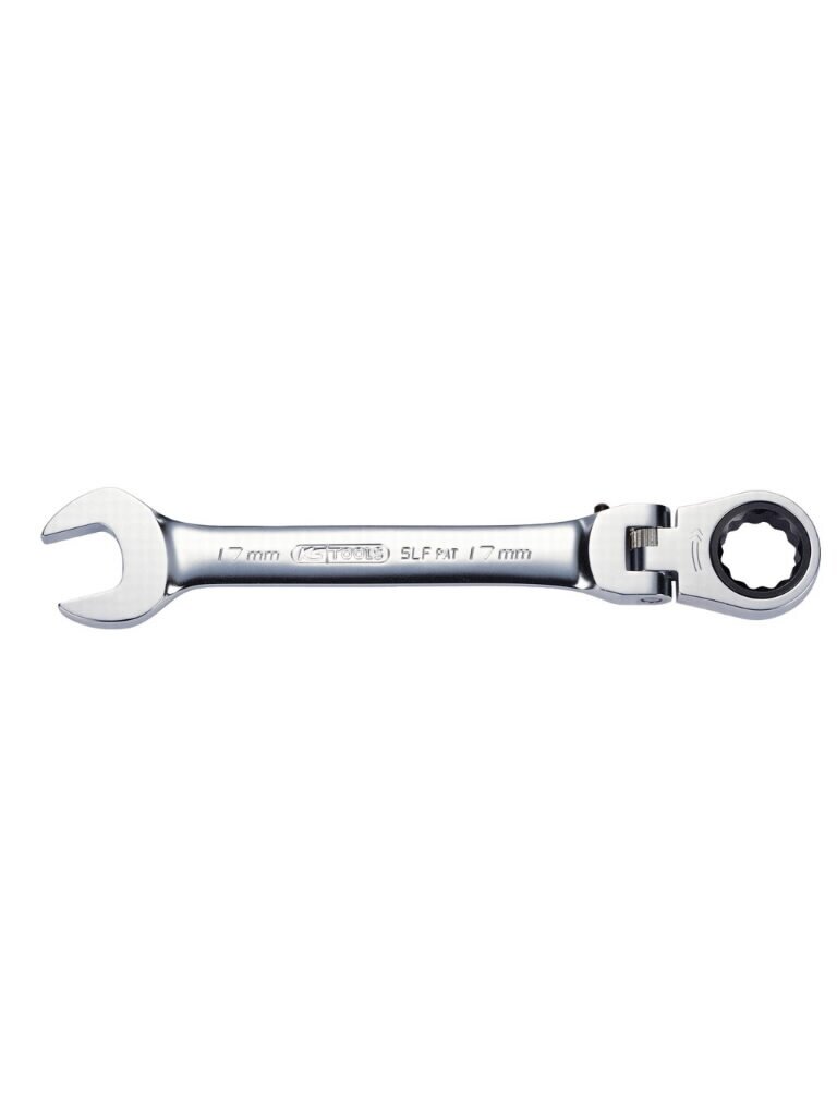 Kombinuotas terkšlinis raktas lanksčia galvute GEAR+ 12mm, KS Tools Kombinuotas terkšlinis raktas lanksčia galvute GEAR+ 12mm, KS Tools