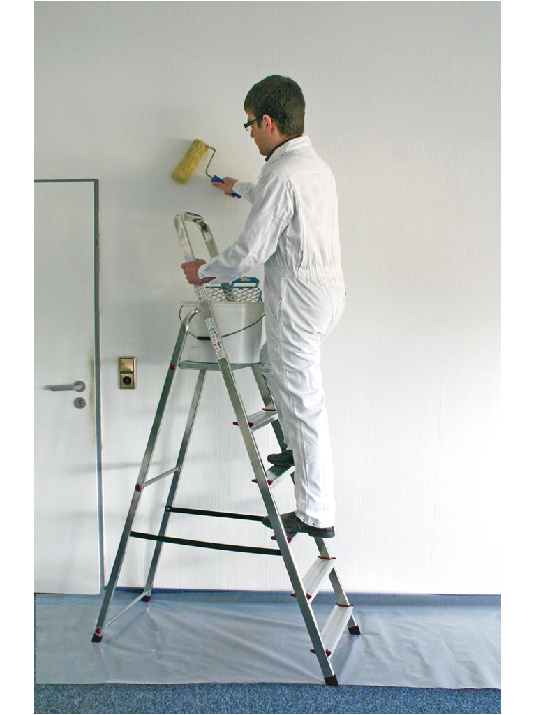 Kopėčios vienpusės buitinės Krause Corda 000736, 6 pakopų, maks. darbinis aukštis 320 cm 3