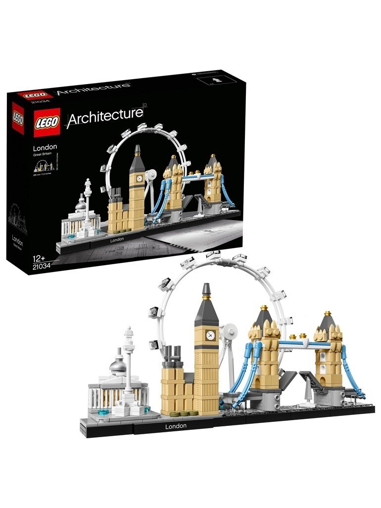 Konstruktorius LEGO Architecture Londonas 21034, 468 vnt. 1