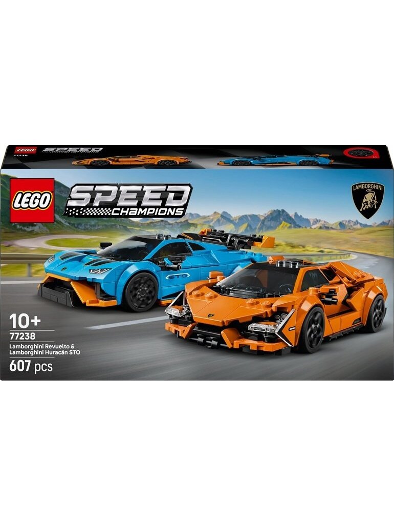 Konstruktorius LEGO® Lamborghini Revuelto & Huracán 77238 Konstruktorius LEGO® Lamborghini Revuelto & Huracán 77238