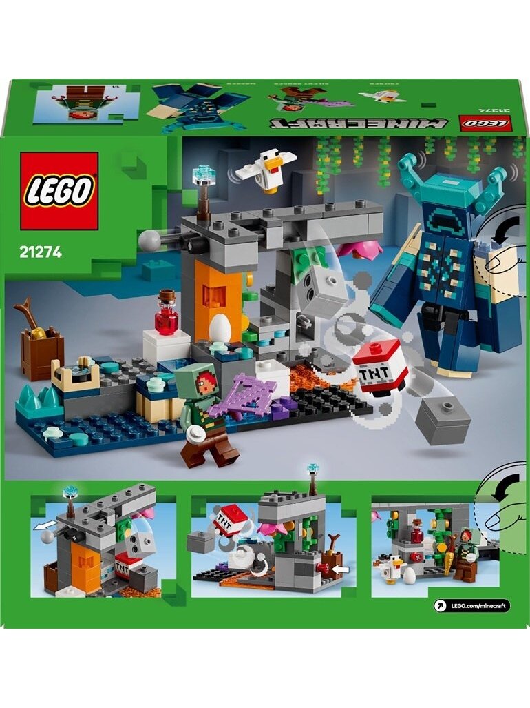 Konstruktorius LEGO® Minecraft The Warden Encounter 21274 1 Konstruktorius LEGO® Minecraft The Warden Encounter 21274 1