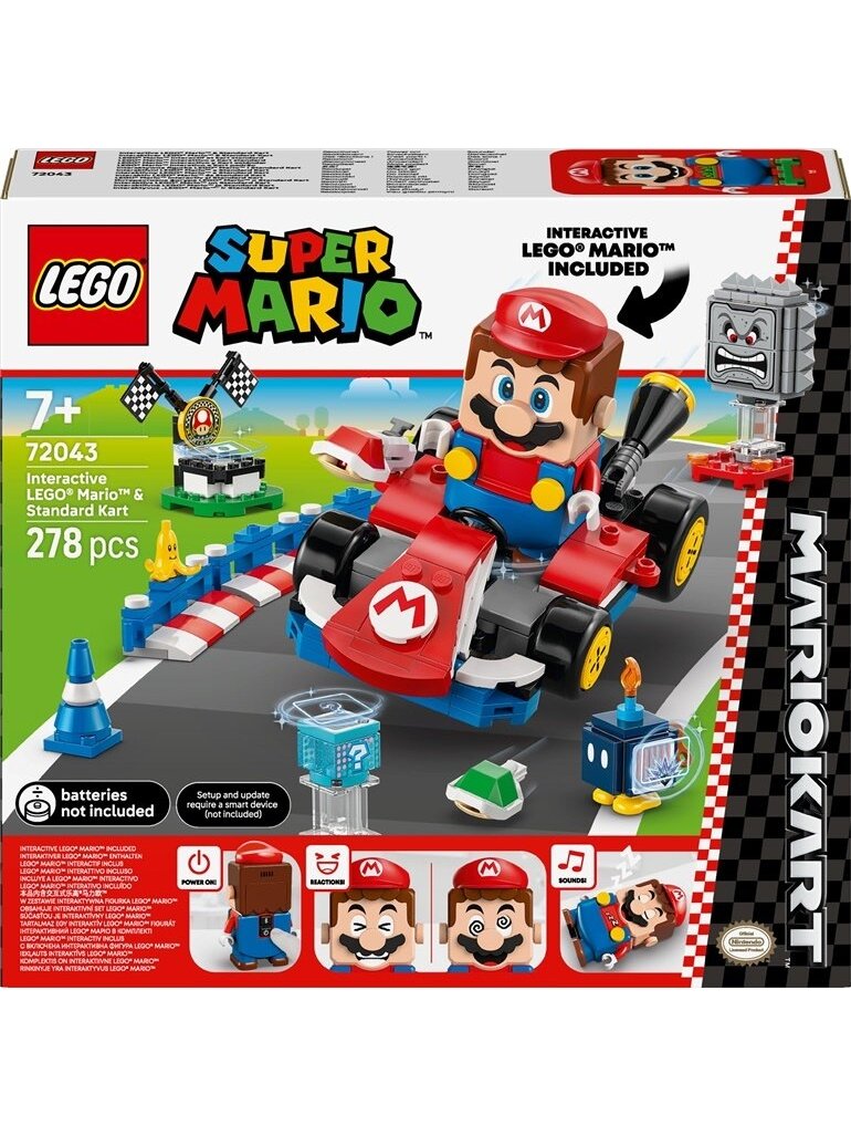 Konstruktorius LEGO® Super Mario Standard Kart 72043