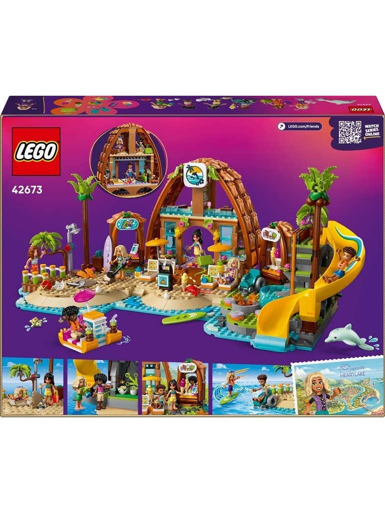 Konstruktorius LEGO® Friends Holiday Beach Resort 42673 1 Konstruktorius LEGO® Friends Holiday Beach Resort 42673 1