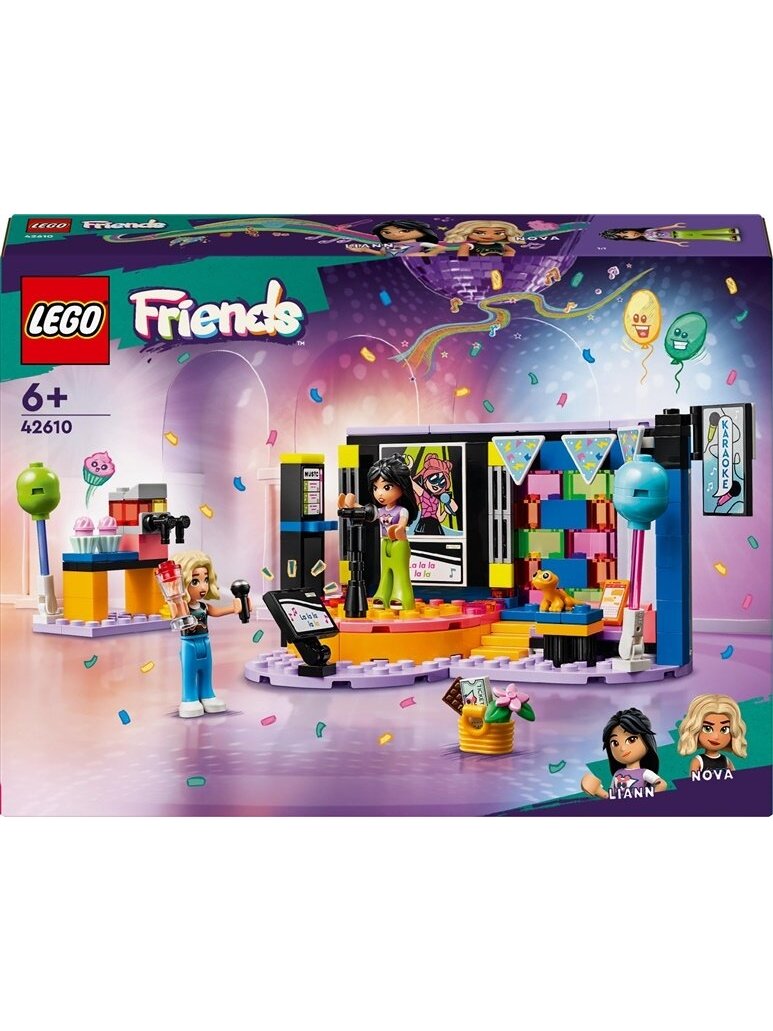 Konstruktorius LEGO® Friends Karaokės vakarėlis 42610 Konstruktorius LEGO® Friends Karaokės vakarėlis 42610