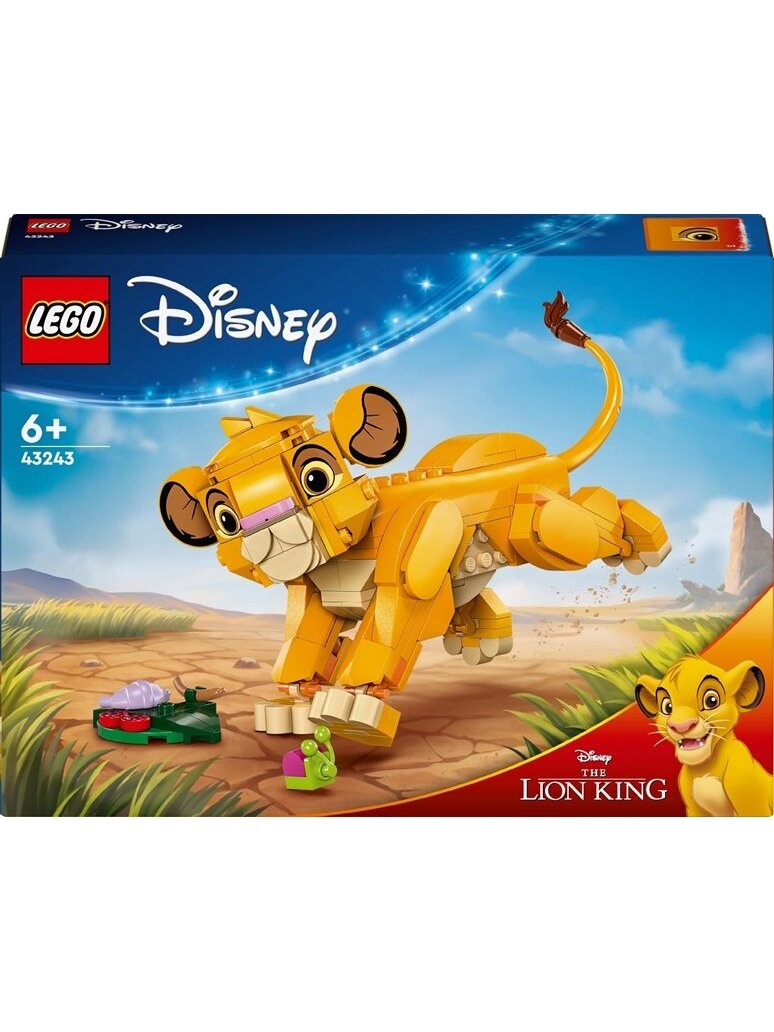 Konstrukt LEGO Disney Mažasis liūtas karalius Simba 43243 Konstrukt LEGO Disney Mažasis liūtas karalius Simba 43243