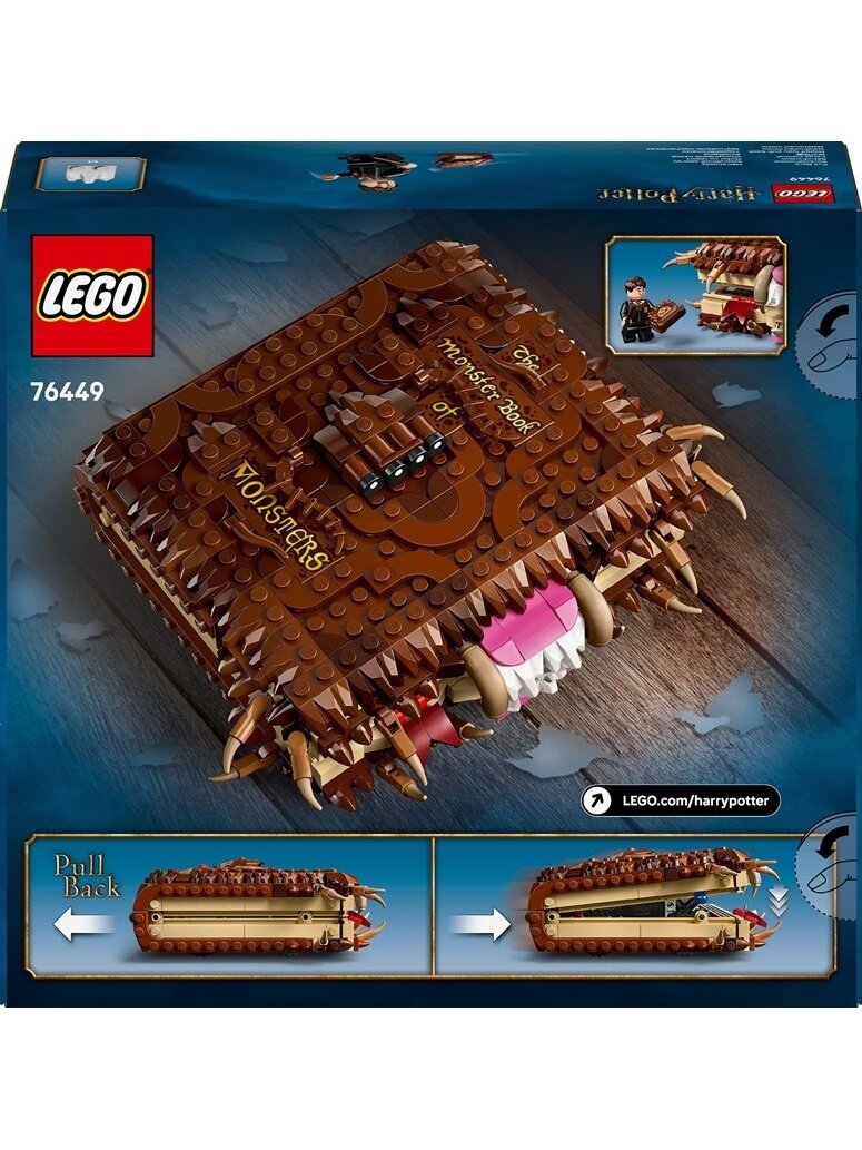 Konstruktorius LEGO® Harry Potter Chomping Book of Monsters 1