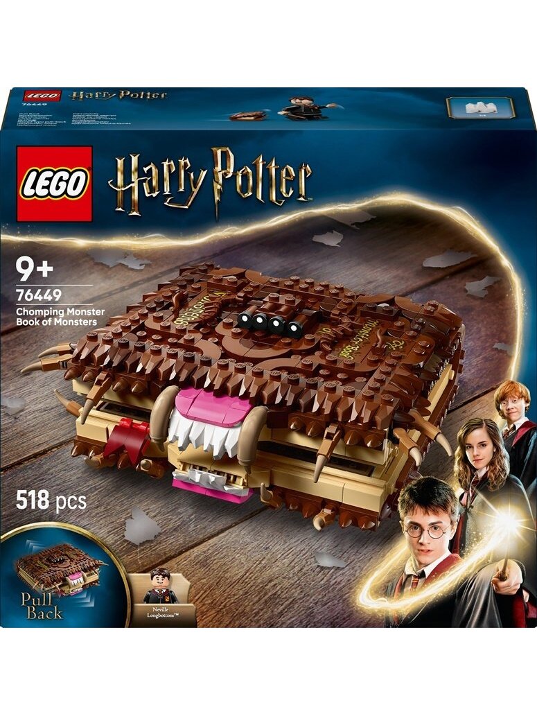 Konstruktorius LEGO® Harry Potter Chomping Book of Monsters Konstruktorius LEGO® Harry Potter Chomping Book of Monsters