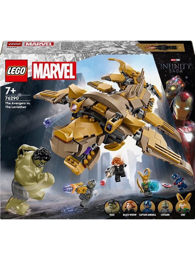 Konstruktorius LEGO® Marvel Keršytojai prieš Leviataną 76290 Konstruktorius LEGO® Marvel Keršytojai prieš Leviataną 76290