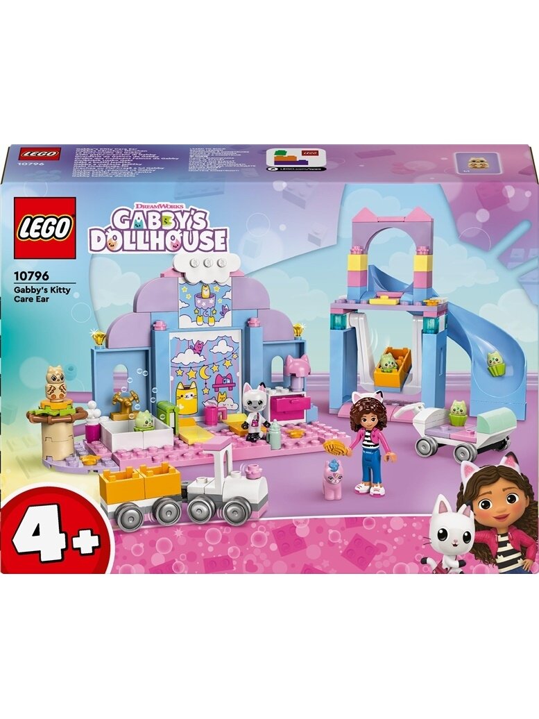 Konstruk LEGO Gabby's Dollhouse Gabby kačiukų darželis 10796 Konstruk LEGO Gabby's Dollhouse Gabby kačiukų darželis 10796