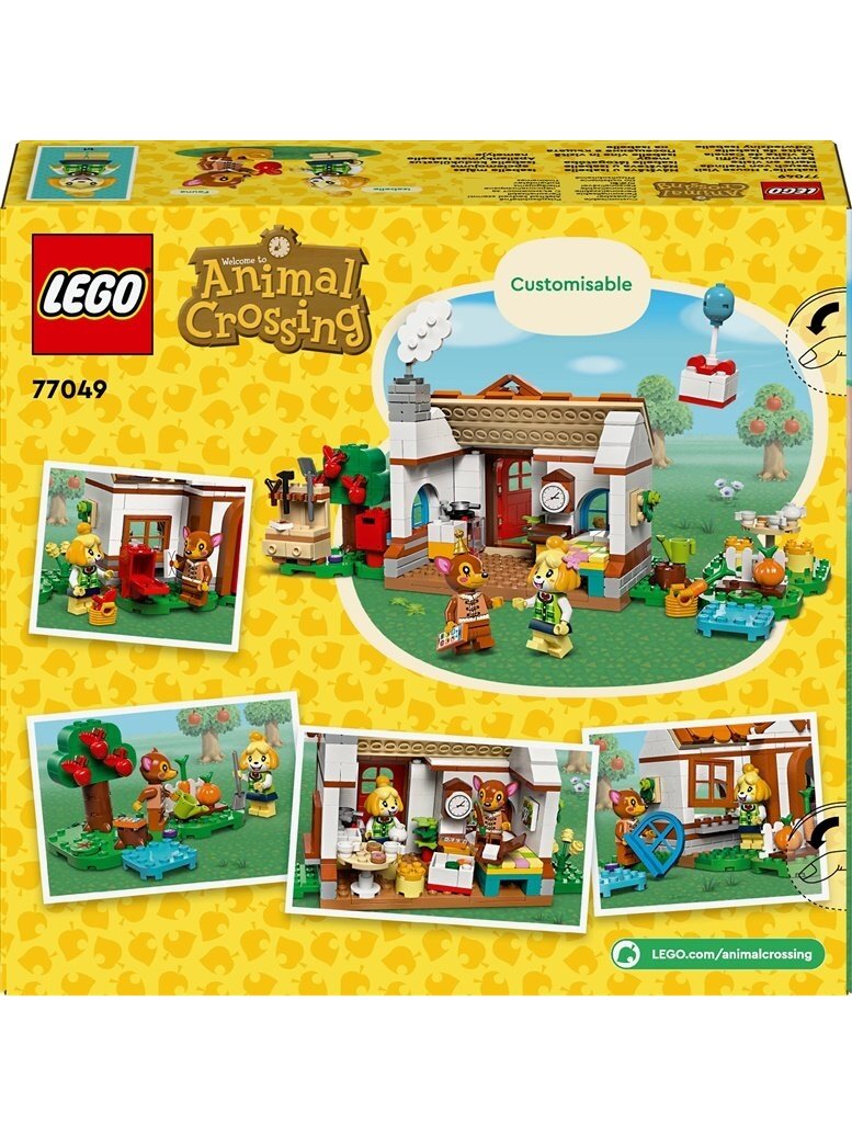Konstruktor LEGO Animal Crossing Apsil Isabelle name 77049 1 Konstruktor LEGO Animal Crossing Apsil Isabelle name 77049 1