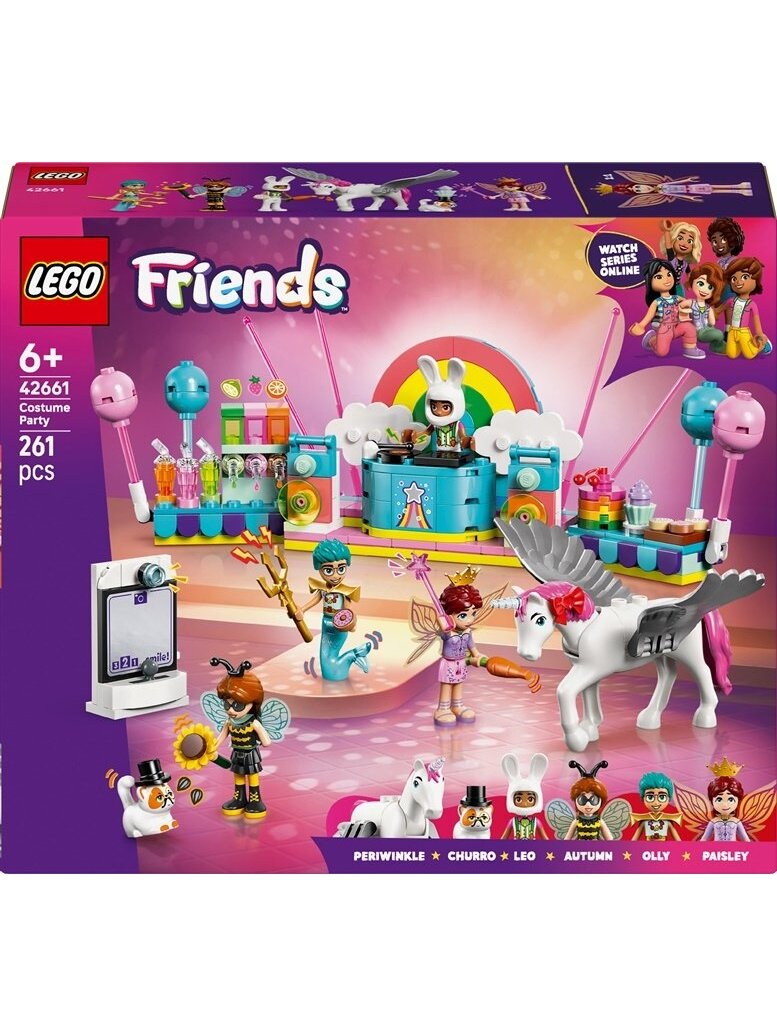Konstruktorius LEGO® Friends Costume Party Unicorn&Fairy Konstruktorius LEGO® Friends Costume Party Unicorn&Fairy