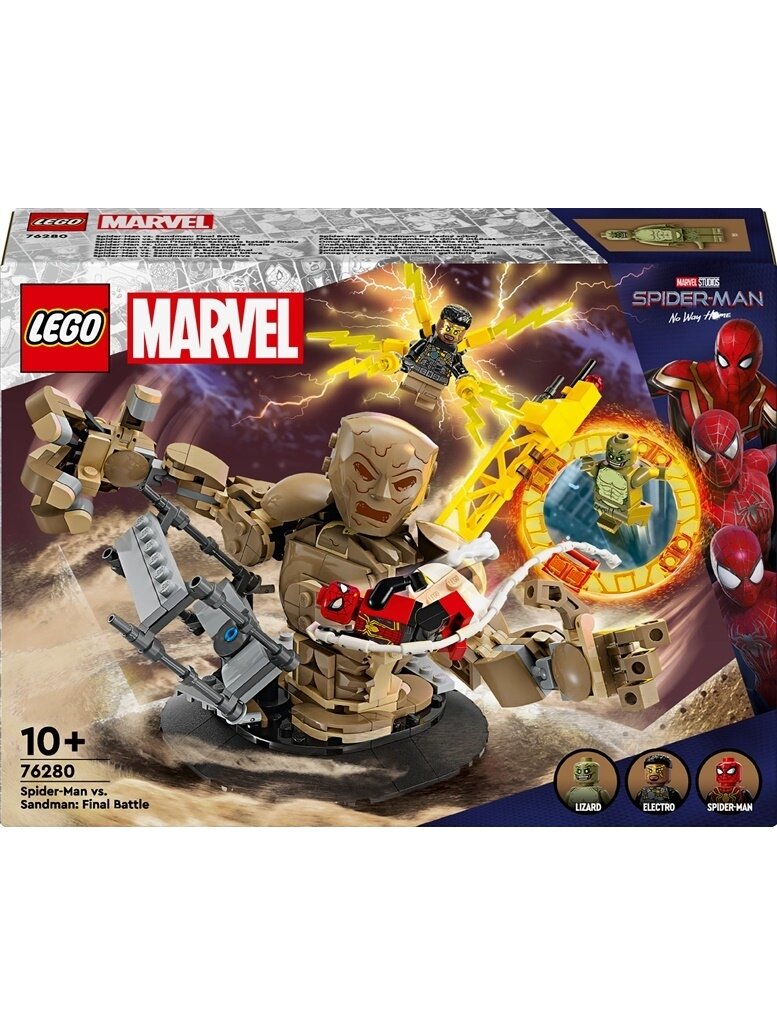 Konstruktorius Marvel Žmogus voras prieš Sandman 6280 Konstruktorius Marvel Žmogus voras prieš Sandman 6280