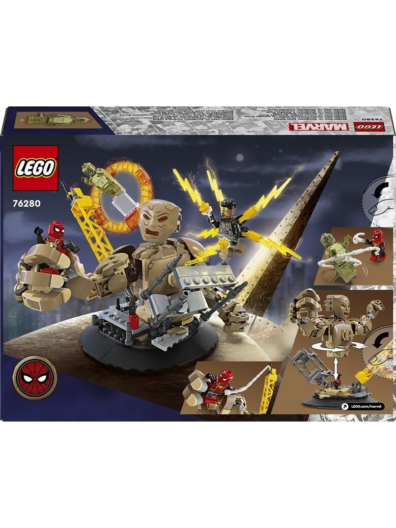 Konstruktorius Marvel Žmogus voras prieš Sandman 6280 1