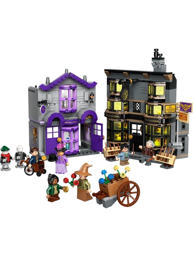 Konstr LEGO Olivanderio ir Madam Malkin parduotuvės 76439 2