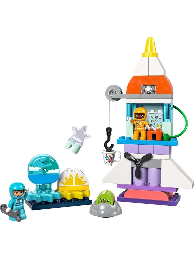 Konstrukt Duplo Kosminio erdvėlaivio nuotykiai „3 veiname“ 2 Konstrukt Duplo Kosminio erdvėlaivio nuotykiai „3 veiname“ 2