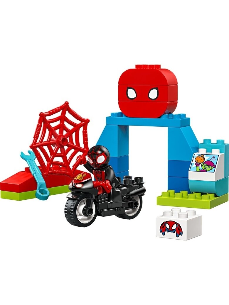 Konstrukt LEGO® Duplo Suktuko nuotykiai su motociklu 10424 2