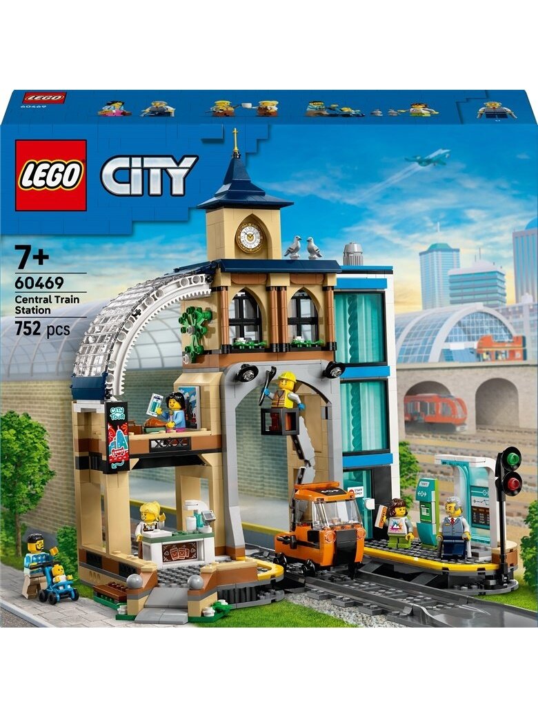 Konstruktorius LEGO® City Central Train Station 60469 Konstruktorius LEGO® City Central Train Station 60469