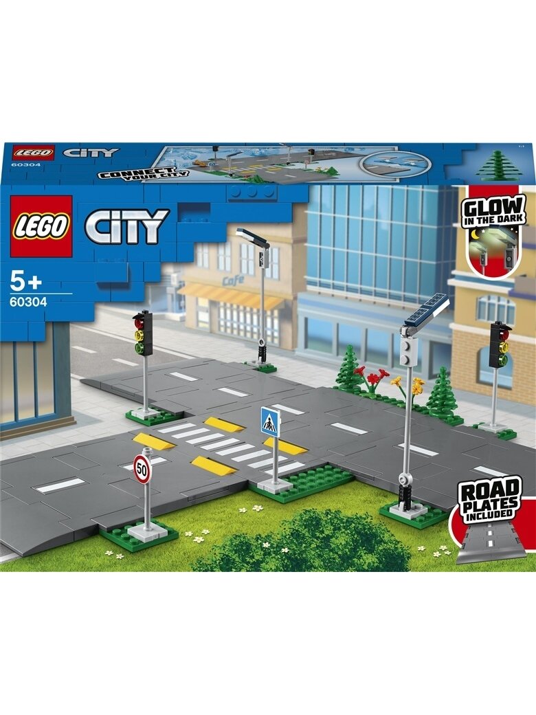 Konstruktorius LEGO CITY kelio juostos 60304 Konstruktorius LEGO CITY kelio juostos 60304