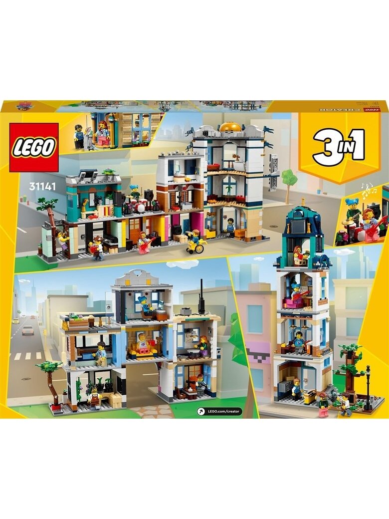 Konstruktorius LEGO Creator Pagrindinė gatvė 31141 1 Konstruktorius LEGO Creator Pagrindinė gatvė 31141 1