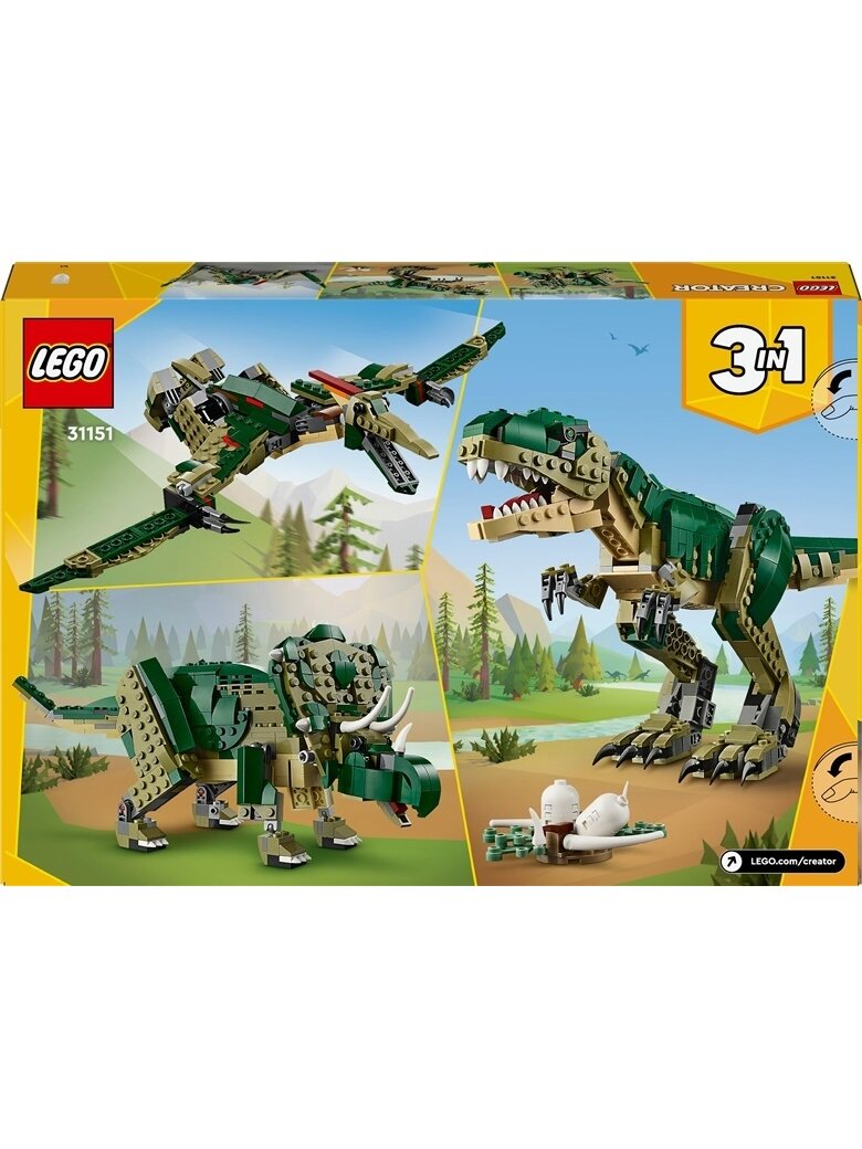 Konstruktorius LEGO® Creator Tiranozauras 31151 1 Konstruktorius LEGO® Creator Tiranozauras 31151 1