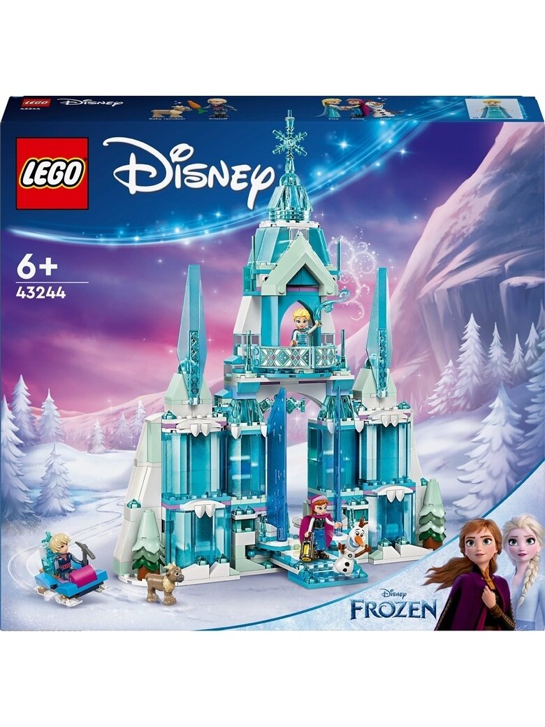 Konstruktorius LEGO® Disney Elzos ledo rūmai 43244 Konstruktorius LEGO® Disney Elzos ledo rūmai 43244