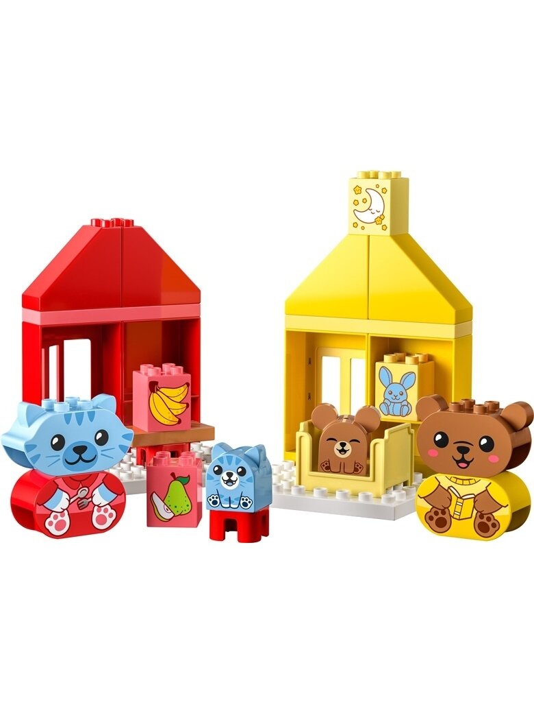 Konstruktorius LEGO Duplo Kasdienė rutina: mityba ir miegas 2 Konstruktorius LEGO Duplo Kasdienė rutina: mityba ir miegas 2