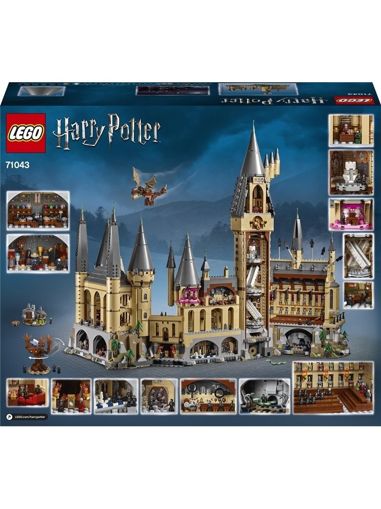 Konstruktorius LEGO Harry Potter Hogvarts71043, 6020 vnt. 1